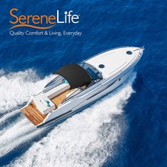 Serenelife 3 Bow Bimini Top Boat 72 L X 79-84 W X 46 H Aluminum Frame Easy