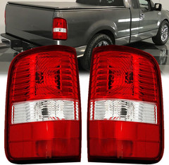 Tail Light Housing Compatible with 2004-2008 Ford F150 F-150 Driver and Passenge