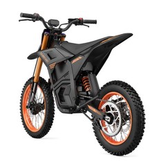 Electric Dirt Bike Electric Motorcycle 70V 20.8AH E-MoutainBike 50MPH 2500W Peak
