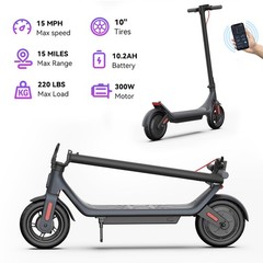 LEQISMART 10Inch A6L ECO 350W Motor 10 Inch Tires 19 Miles Range Commuter