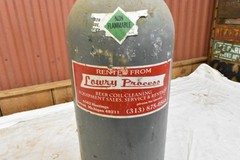 Aluminum Carbon Dioxide co2 tank 50 pounds 27″ tall