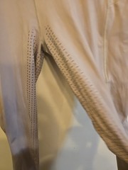 TURNHIER Equestrian khaki Poly Stretch Legging Horse Riding Pants. Ladies L
