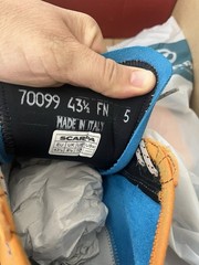 SCARPA Techno X Climbing Shoes US 10 EU 43.5 Medium D Multi-Color Italy