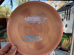 Star Leopard3 (One of a kind) Collector Halo Disc Golf Innova Transitional #1359