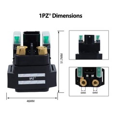Raptor 700 Starter Solenoid 1PZ Yamaha 2006-2020