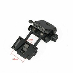Metal PVS28 Bracket J arm + L4G24 Helmet Mount For Tactical AN/PVS 14 Dual NVG