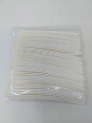 100pk Gateway Feathers 5″ Right Wing: Shield Flo. Florescent White 500RSSFW-100