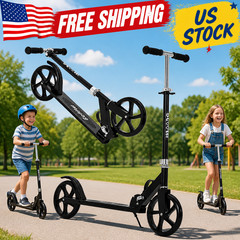 Urban Ride Kick Scooter for Kids Teens & Adults Ages 6+ Foldable Lightweight