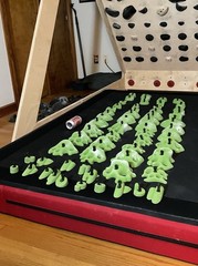 So Ill Climbing Hold Spray Wall Set Bright Green 60 Pieces Fungus, Smooth, Pipes