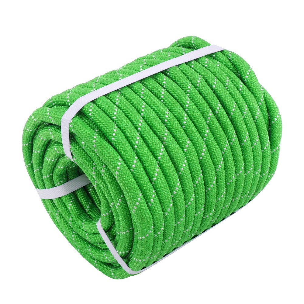1/2 in x 125 ft Double Braided Rope Swing Camping Breaking Strength 8400 Pounds