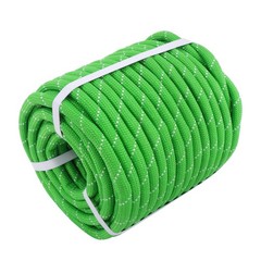 1/2 in x 125 ft Double Braided Rope Swing Camping Breaking Strength 8400 Pounds
