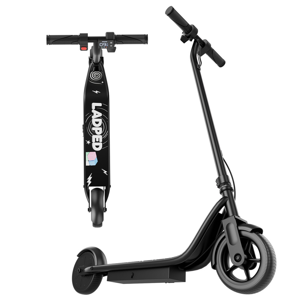 Ladped Electric Kids Electric Scooter Children Kick Scooter 3 Speed Ages 6+