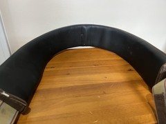 CLASSIC EQUINE SOFT TOUCH 46″ CONTURED Shaped English Hunter Jumper GIRTH Brown