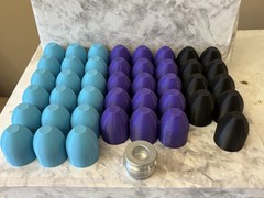 Chalk Signaling Nose Cones 4cm Launcher 40mm 50 Count