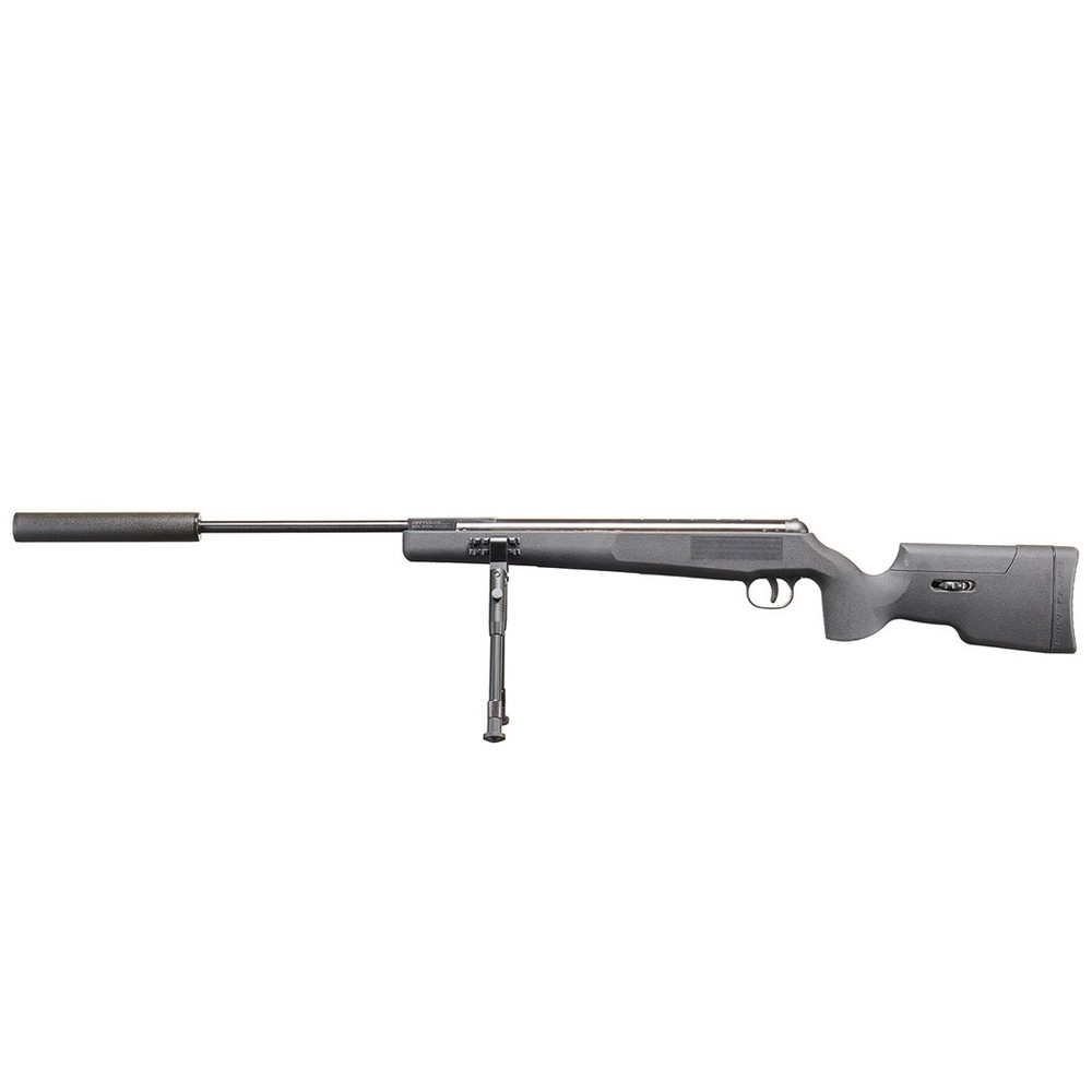 SnowPeak Black SR1250S Break Barrel 5.5mm Caliber Air Rifle Gun With Plastic Bod