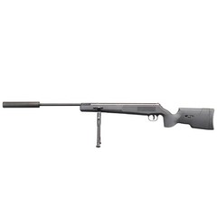 SnowPeak Black SR1250S Break Barrel 5.5mm Caliber Air Rifle Gun With Plastic Bod