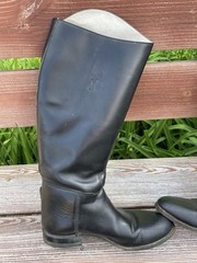 Effingham Boot 1000M Womens Size 9 E Black Pull On 18 Inches Bond Boot Company