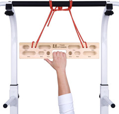 Two Stones Portable Hangboard | Rock Climbing Hangboard | Hang Board for Climbin