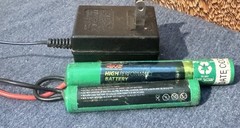 BOL Rechargeable airsoft Gun and RC battery With Charger 8.4v Ni-MH 2/3A800MAH