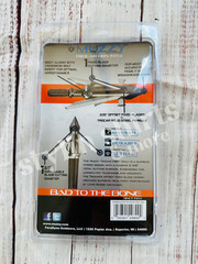 4 pk Muzzy Archery Trocar HBX CROSSBOW Mechanical 4 blade 100 Grain 3 Broadhead