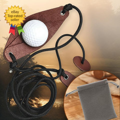 Shepherd Sling Durable Leather Rock Throwing Slingshot Long Distance Launcher