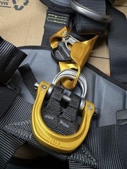 Petzl ASTRO Interational Version Rope Access Harness – Black/Yellow Size 0