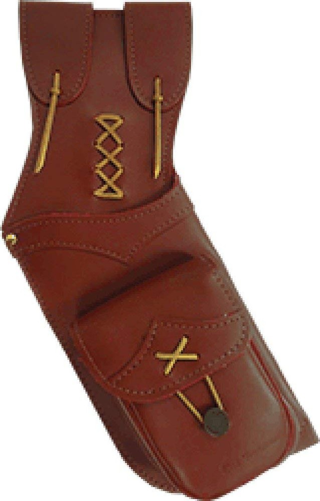 Neet T-2595 Field Quiver Burgundy Leather Right Hand