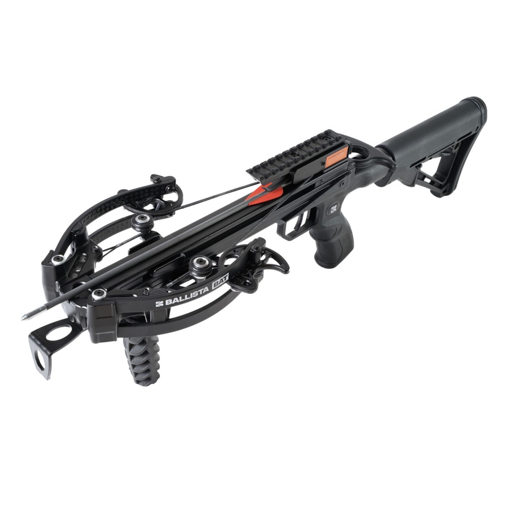 BALLISTA BAT Compound Crossbow with T-Buttstock Fast 330fps Powerful 130lbs