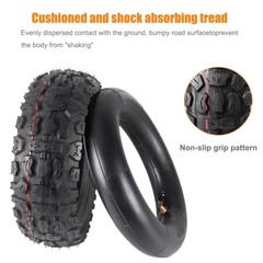 Electric Scooter Tire 10×3.0 Off Road Tire Set 80/65-6 255×80 10 inch