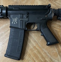 SRC Airsoft M4 Electric AEG Rifle with Extras