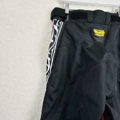 Mens Paintball Pants Size S Paintgall Red Black Padded Thick Tactical Team Gear