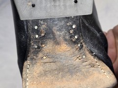 Vintage Tony Lama 2966 Boots Mens Size 9 D Black Leather Cowboy