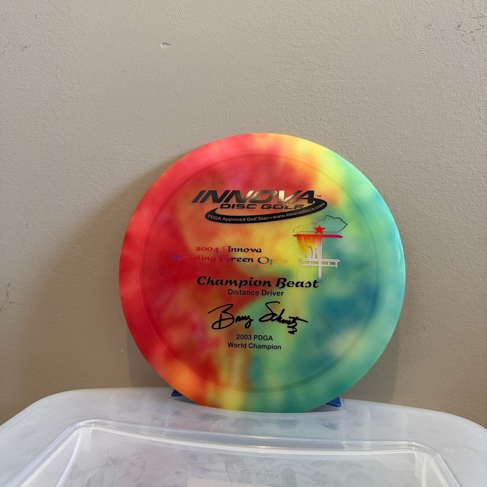 Innova Champion PFN BEAST 1x 2003 BARRY SCHULTZ- 173g Rare OOP Rainbow Dye