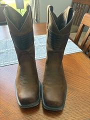 Ariat Men’s Boys Western Rambler Patriot Boots cowboy US Flag Style 7.5EE
