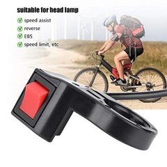 Electric Bike Rocker Switch, PVC Universal Motorcycle Handlebar On/Off…