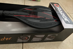 Razor Black Label RipStik Ripster Caster Board 2 Wheel Pivoting Skateboard 8+