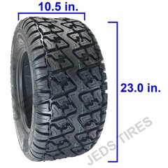 23×10.50-14 TIRE 23×10-14 23/10-14 Golf Cart Go Kart ATV OTR Prowler 4ply DOT