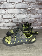 La Sportiva Tarantula Green Gray Black Rock Climbing Shoes Men’s Sz 10M US/43EU