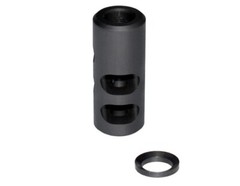Ruger Mark IV 22/45 Lite Steel .22LR Compact Short Muzzle Brake 1/2×28 Thread
