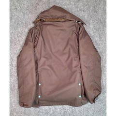 EOUS Equestrian Riding Jacket Waterproof Hooded Brown Women’s XL 3-1