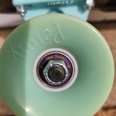 Penny Skateboards Black Plastic Cruiser Surf Skateboard Mint Wheels Abec 7