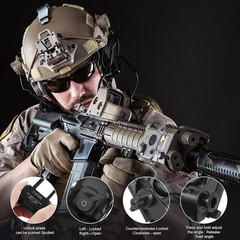 NVG Mount for PVS14/15/18 G24 Night Vision Goggles Adjustable L4 G24 Metal NV…