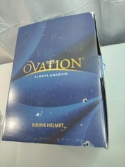Ovation OV Deluxe Schooler Riding Helmet Equestrian Black M/L Medium / Large New