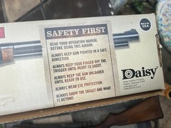 Vintage Daisy BB Gun Model No 25 Rifle’s & Red Rider W/ Box Paper Work Lot Of 3