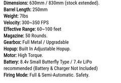 AGM MP007 MP40 WWII Airsoft AEG Rifle Full Metal Build (AEG-MP007B)