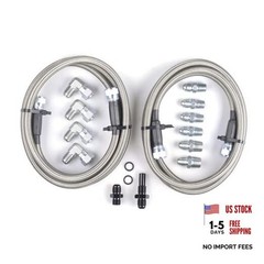 6AN 70″ Transmission Cooler Hose Kit for GM Chevy Transmission 4L80E TH350