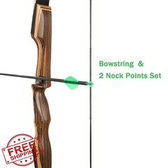Deerseeker 14 Strands Bow String AMO 54″ Recurve Longbow