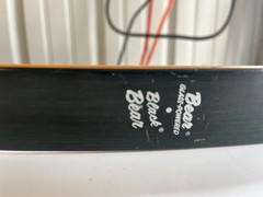 Bear Archery Black Bear Recurve Bow 45lbs 60 in Right Hand Wood Fiberglass