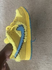 Nike SB Dunk Low Yellow Skateboarding Shoes US 9 Medium (D, M)