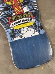 New Dogtown Aaron Fingers Murray Skateboard Deck Blue NOS